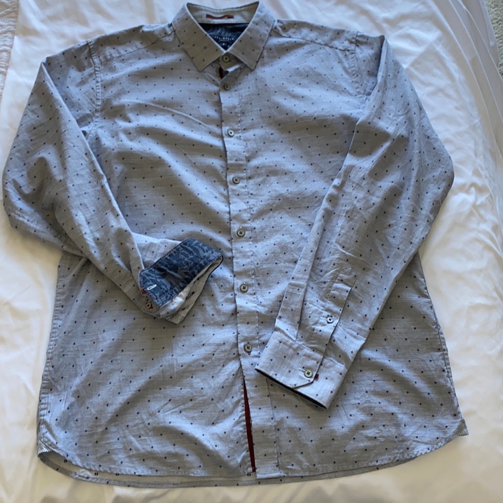 Ted Baker Blue Button Down